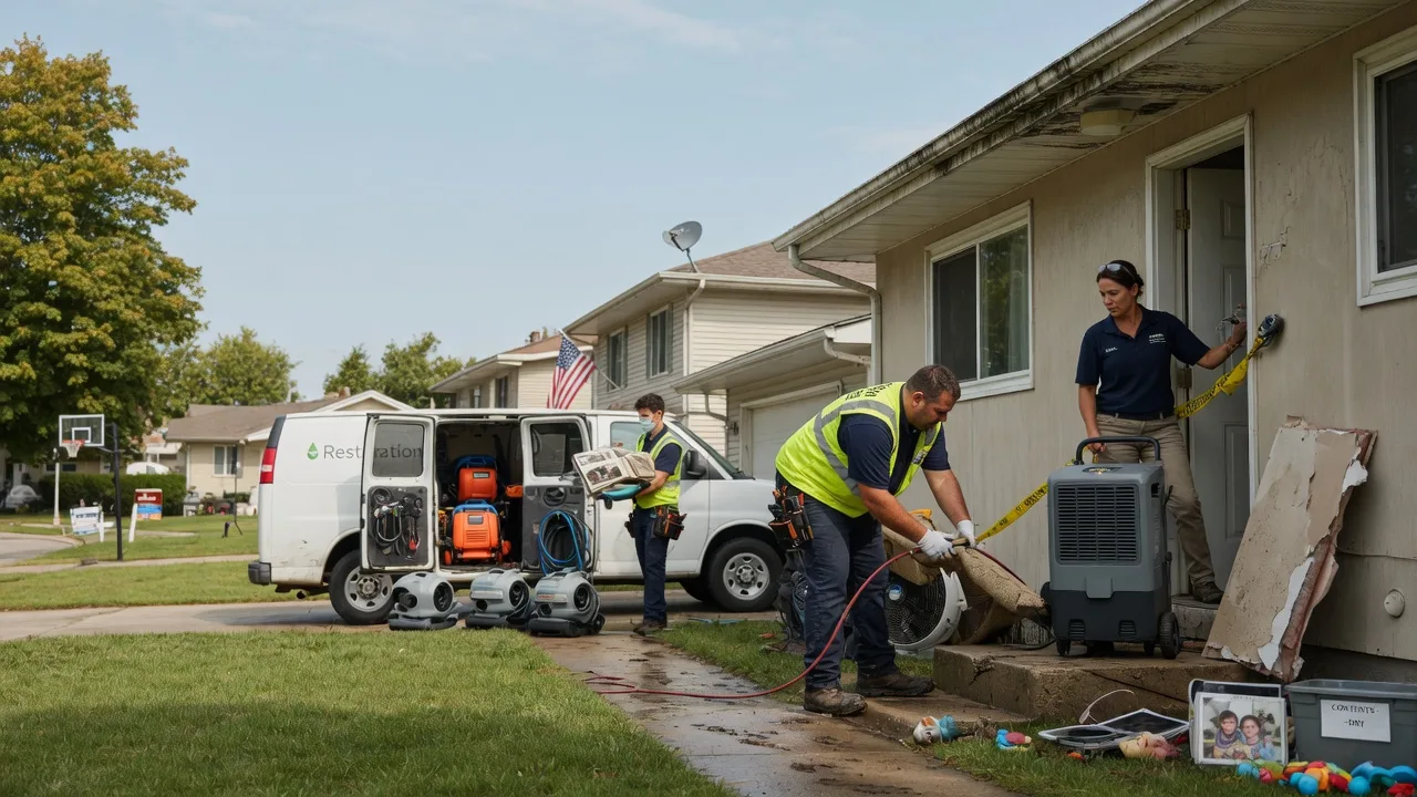 Water Damage Restoration in Cincinnati, OH near me